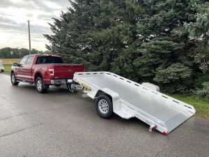 Aluma 7712 HEAVY S/A-TILT Utility Trailer