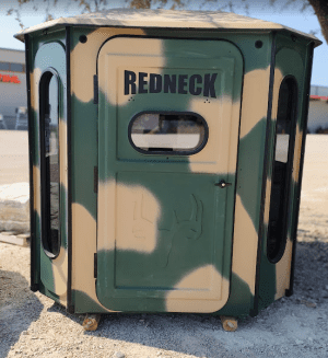 Redneck Blinds CAMO Game Changer Platinum 360° 6X8 Box Blind