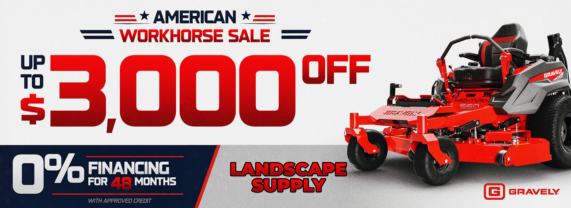 LandscapeSupply - Gravely AmericanWorkhorseSale
