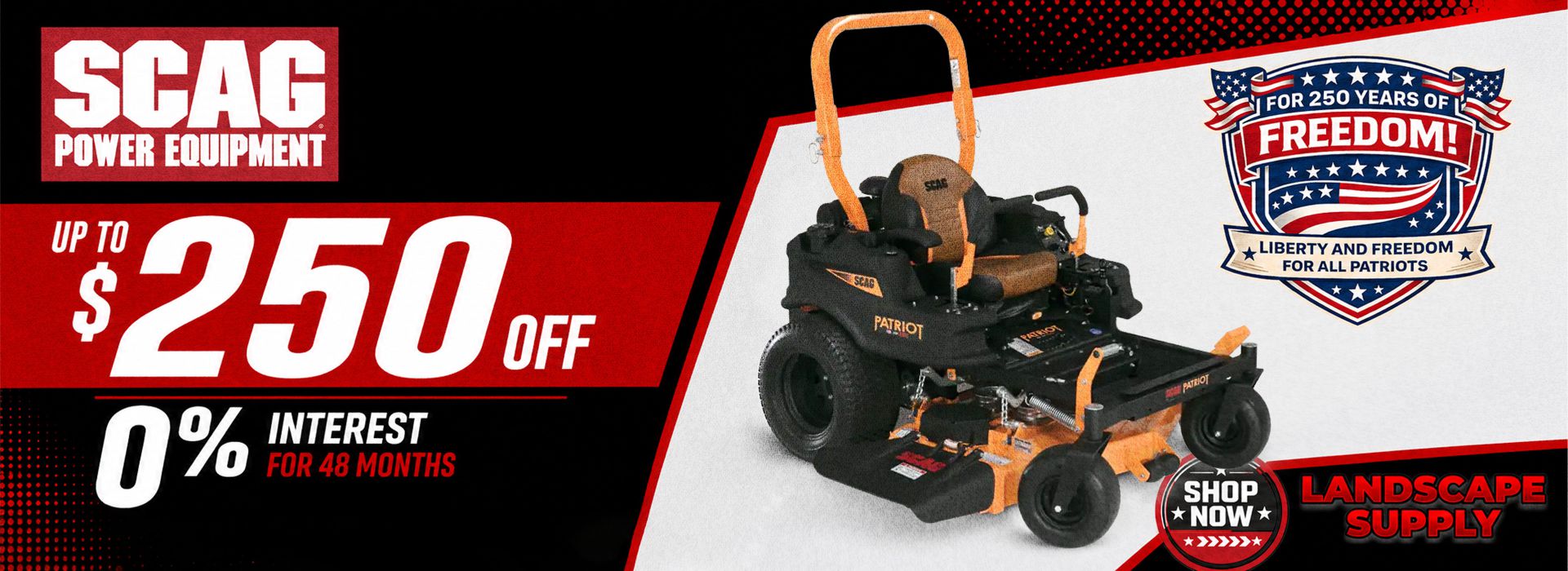 LandscapeSupplywaco - SCAG sale