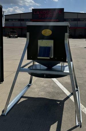 Lamco 350 LB. LOW & THROW Deer Corn Feeder